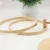 Import Wholesale DIY Handmade Craft Starter Tool Solid Wooden Standing Leg Cross Stitch Rack Adjustable Diameter 15 CM Embroidery Hoop from China