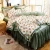 Wholesale European Style  Queen King Luxury Ruffle  Floral  Quilted Skirt Bedspread