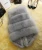 Import Wholesale Factory Faux Fur Vest Sleeveless  High Quality Fluffy Fox Women Fur Coat Faux Fur Vest Lady from China
