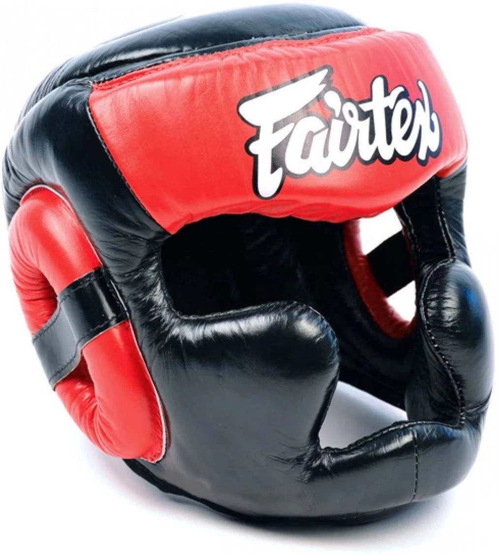 Wholesale fairtex Perfect Fitting Boxing Head Guard Professional Kick Boxing Head Protector BS-814