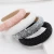 Import Wholesale Fashion 2020 Hair Band Women Hair Accessories Colorful Bead Braided Rhinestone Baroque Crystal Padded Headband from China