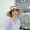 Wholesale Fashion New Design Double-sided Use Fisherman Hat Women Print Bucket Hat Summer Anti-UV Sun Hat