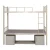 Import wholesale high quality cheap dormitory bed manufacturers metal bunk bed from China