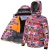 Import Wholesale Kid Sublimation Colorful Outer Clothes Padding Ski Jacket Girl Warm Outdoor Sport Coat from China