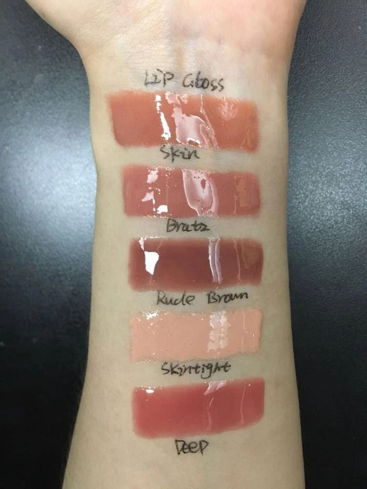 Wholesale Led Lip Gloss Private Label Liquid Lipstick Matte Lipgloss with Light and Mirror