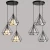 Import Wholesale Modern Hanging lamp New design led pendant light colorful Metal Iron Luxury Chandelier light from China