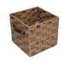 Wholesale Natural Rattan Wicker Foldable Storage Basket round Pattern Economy Woven Basket for Kitchen & Home Organization