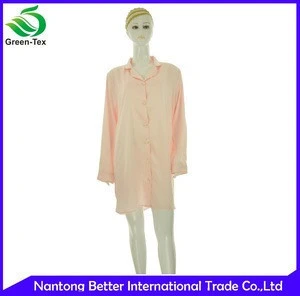 Wholesale New Design Comfortable Satin Nightshirts