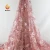 Wholesale New Design Party Dress Mesh Metallic Pink Sequin Fabric