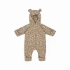 Wholesale New Design Ready To Ship Cotton Soft Winter Baby Romper One  Piece Bear Design Outwear Baby Winter Rompers