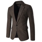 Wholesale New Men Clothes Casual Brief Coat Suit Fashion Slim Man Suit
