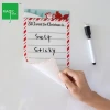 Wholesale Peel and Stick Kids t Dry Erase Refrigerator Magnet Sticker White Board Drawing Writing Board