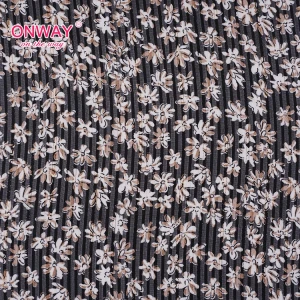 Wholesale popular fashion modern small floral print chiffon fabric