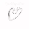 Wholesale Price 925 Sterling Silver Fancy Shape Plain Silver Jewelry Ring