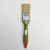 Import wholesale price green  plastic handle paint brush with pure bristle from China