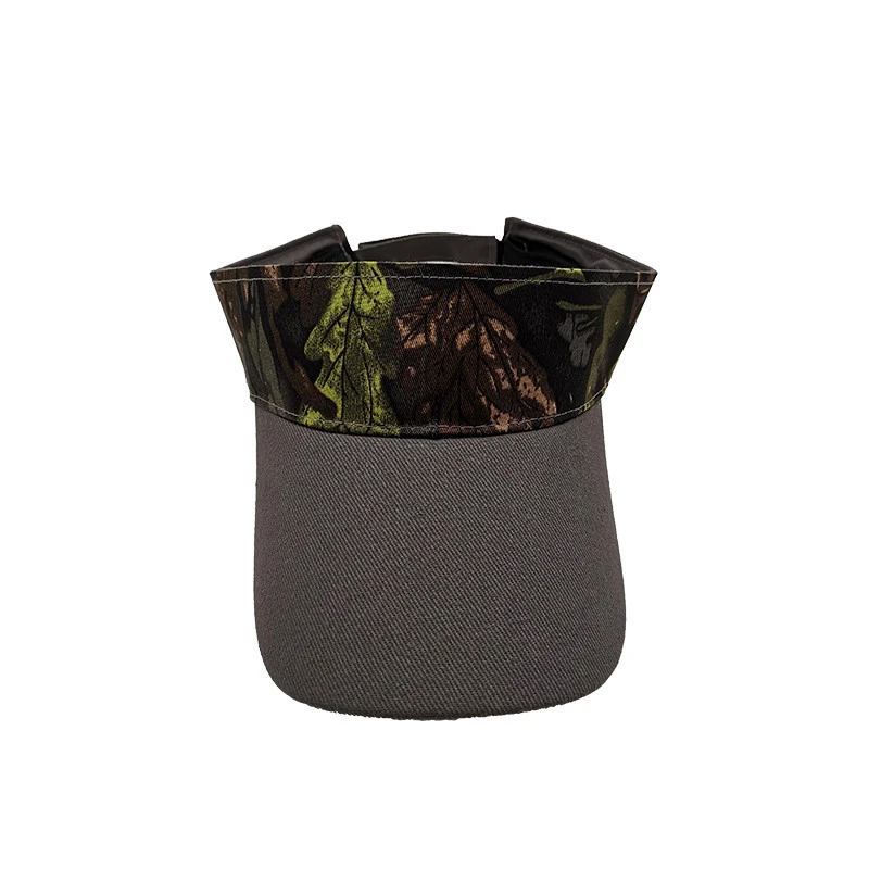 Wholesale promotional cotton empty top sun hats adult sport sun visor