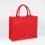 Import Wholesale Reusable Large Medium Size Custom Pattern Cosmetic Jute Wine Red Shopping Bag from China