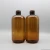 Import Wholesale shampoo lotion pet dispensing 250ml amber plastic bottle with pump lid from China