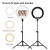 Import Wholesale Source supplier 2020 new design 18 inch ring fill light led aros de luz photography lighting with remote control from China