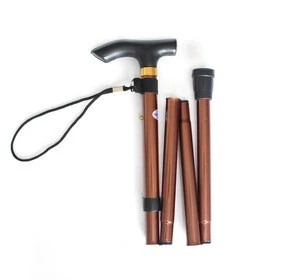 Wholesale Walking Stick Mountain Climbing Equipment Collapsible Trekking Stick for Hiking and Outdoor Sports