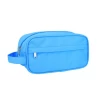 Wholesale Waterproof Nylon Polyester Custom Travel Blank Men Women Cosmetic Make Up Promotion Portable  Dopp Kit Toiletry Bag