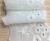Import Wholesale waving shape lace ribbon cotton lace trim flower embroidered lace fabric for home textile accessories from China