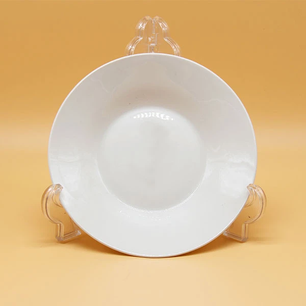 Wholesale white porcelain 8&quot; soup plate for sale