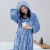 Import Wholesale Women Luxury High Quality Pajamas Soft Spa Hooded Bathrobe from China