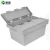 Import Wholesales high quality stack attached Lid Container logistics nesting tote boxes plastic from China