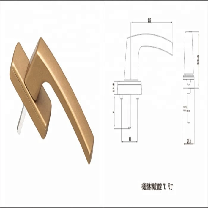 Window Handle Hardware Fitting Window accessories  Made in China