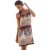 Import Women Ethnic Bohemian Print Keyhole Front Dresses from China