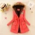 Import Women&#039;s Thicken Fleece Faux Fur Warm Winter Coat Hood Parka Overcoat Long Jacket S-3XL from China