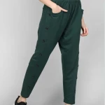 Womens Casual Jogger Pants with Side Pockets - Stylish and Comfortable Lounge Pants for Everyday Use