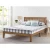 Import Wood platform bed designs with box king size bed wood wooden beds from China