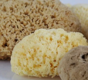 Wool Bath Sponges - Natural Sea Beauty Sponge - Skin Care Bathroom Accessory ideal for Adults and Babies