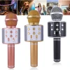 ws 858 wireless karaoke microphone For Music Playing and Singing Speaker Player