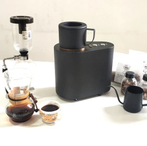 WS-Q5 smart mini coffee roaster with profile ability/ 50g hot air coffee roaster used in coffee lab