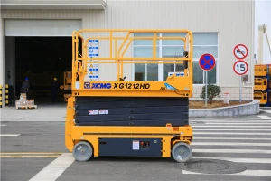 XCMG Brand XG1212HD China Top New 12m Small Self Propelled Hydraulic Lifting Scissor Table for Sale