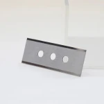 Xinli OEM/ODM cuchillas de carburo tungsten cemented carbide slitter knife aluminium foil cutting blade