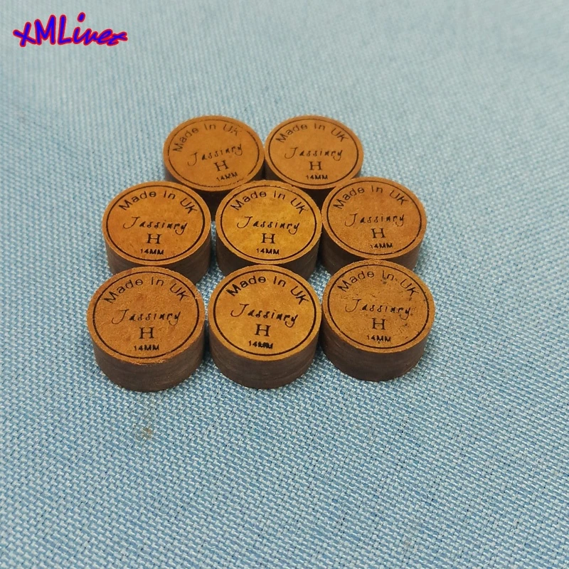 xmlivet 14mm brown Jassinry 6layers tips in H Pool Billiards cue tips Billiards accessories