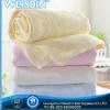yarn dyed wholesale polyester/cotton small face towel for outside/100%cotton face towel with scent