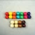 Import YDS Colorful Maple Wooden Beads 4-25 mm Round  Wood Beads for DIY from China