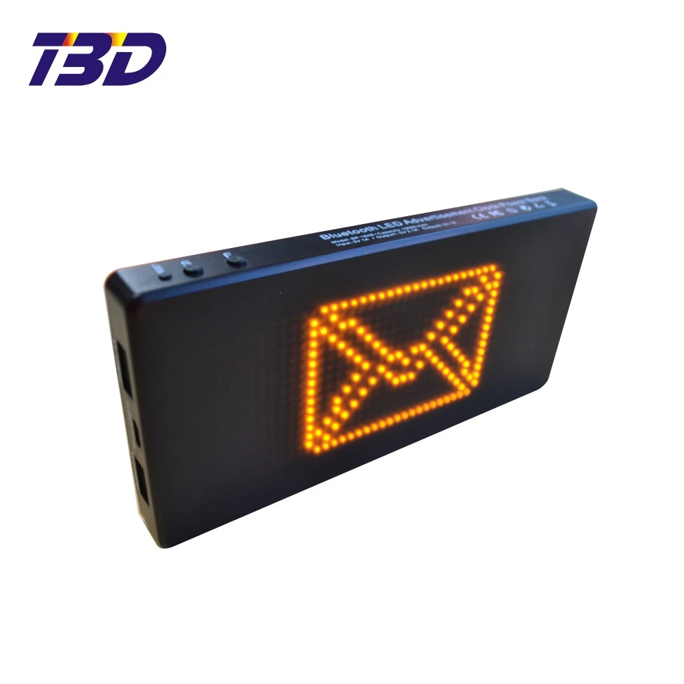 Yellow LED Color Changing display Alarm Clock/Creative Home Furnishing for LED power bank