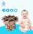 Import YF-D2778 Wholesale Baby Gift music learning Handle Activity Bell wooden rattles teether for kids from China
