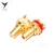 Import YIVO DIY copper gold Plated Speaker Cable Binding Post Audio Cable Connector Terminal Tube Amplifiers from China