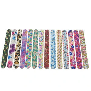zebra thin disposable wooden emery board wood nail file