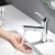 Import ZOOYI beautiful price chromed deck mounted single handle  bathroom wash basin mixer faucet from China