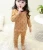 Import 0-4 years cartoon prints baby girl fleece thick homewear suits,,kid winter pajamas with good quality 70 from China