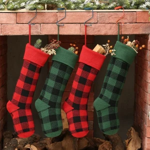 Festival Decorative Knit Christmas Stocking