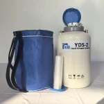 Hot Sale 2L Portable Liquid Nitrogen Tank Liquid Nitrogen Small Bottle Liquid Nitrogen